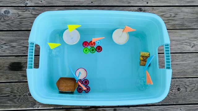 Wasserspaß – Upcycling Boote aus Müll