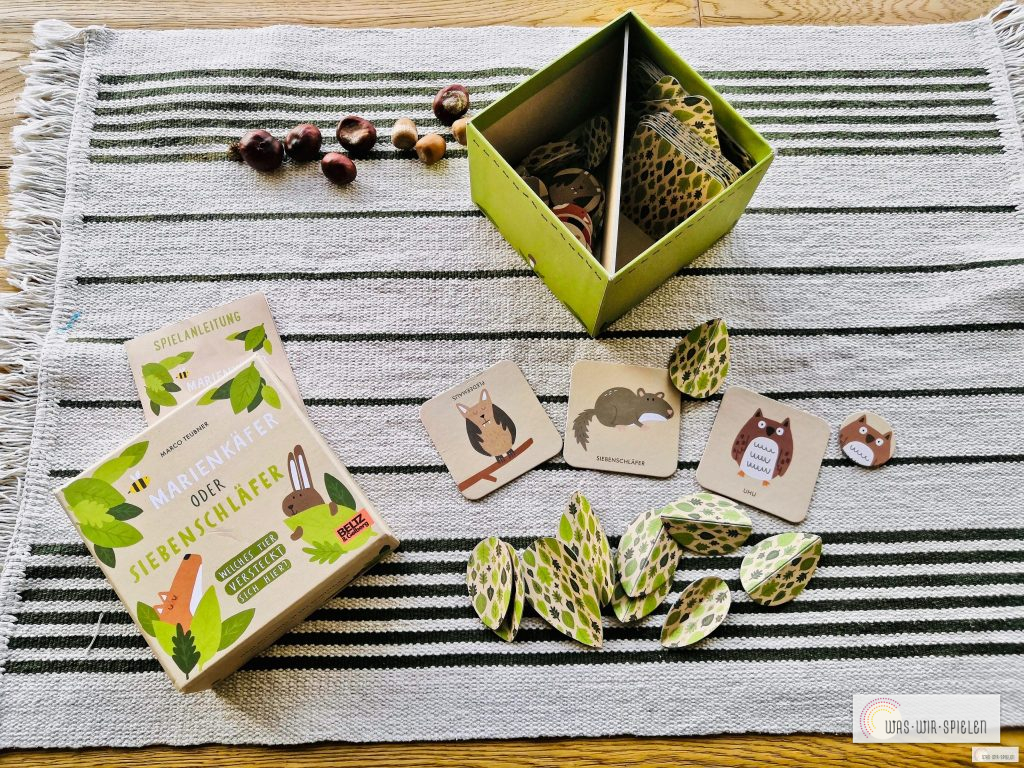 Ein niedliches Spiel für Kinder über Waldtiere