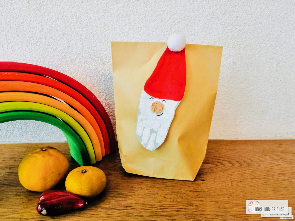 Fertig ist unser DIY Nikolaus Säckchen als nachhaltige Alternative zu gekauften Säckchen