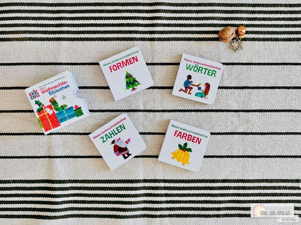 Meine Weihnachtsbibliothek - ein empfehlenswertes Buchset für Kleinkinder rund um Weihnachten