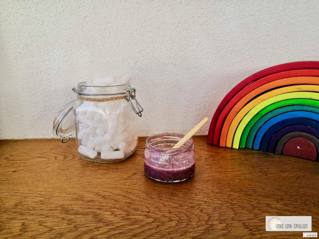 Nachhaltiger Bastelkleber ganz schnell und kinderleicht selbst gemacht