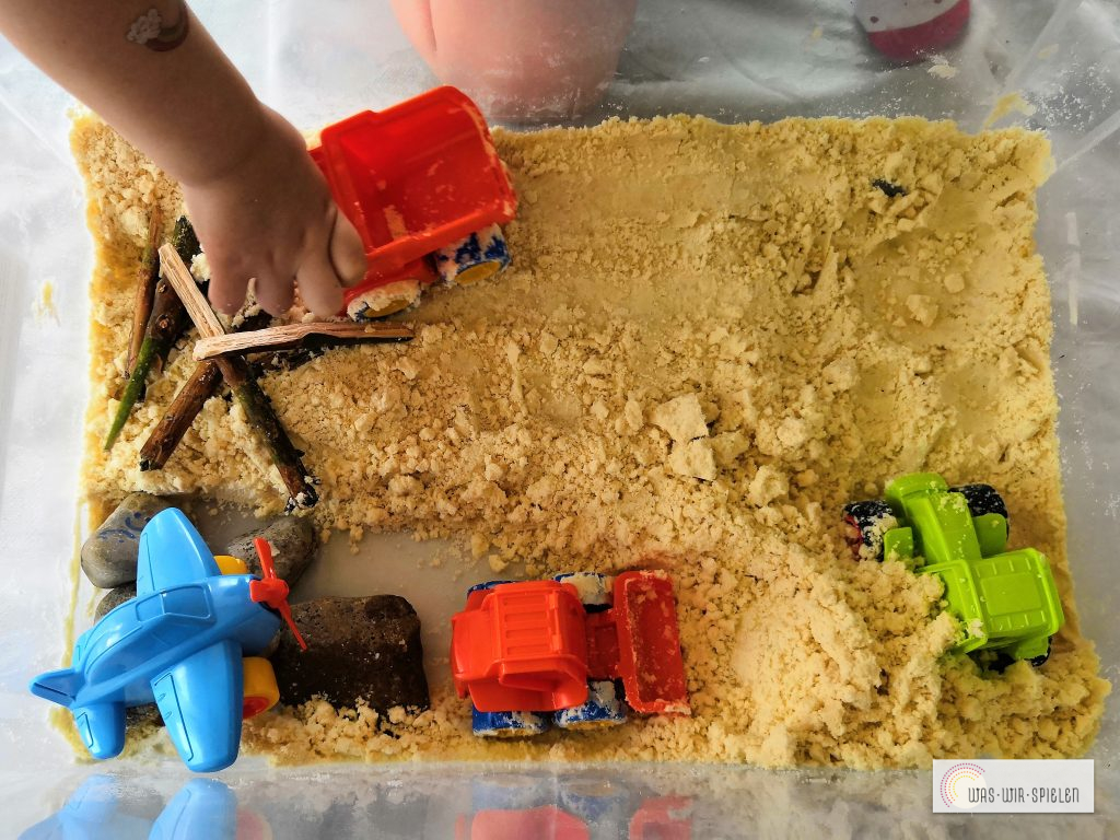 Zaubersand lässt sich toll formen