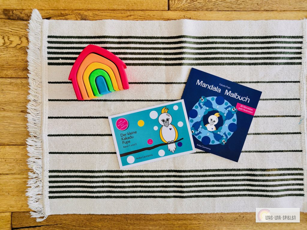 Pups der kleine Kakadu - ein witziges Büchlein über einen Vogel mit Handicap