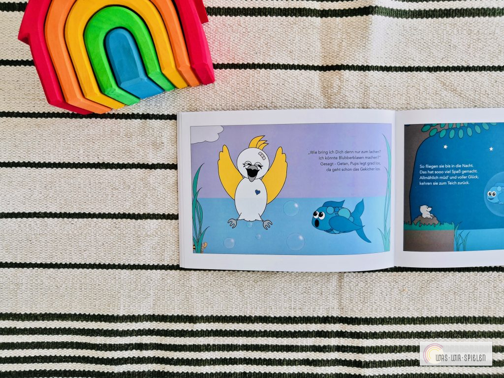 Ein Blick ins Buch "Der kleine Kakadu Pups"