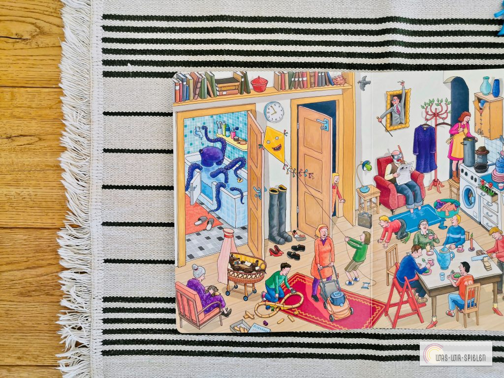 Blick in das Fehler Wimmelbuch vom Wimmelbuchverlag