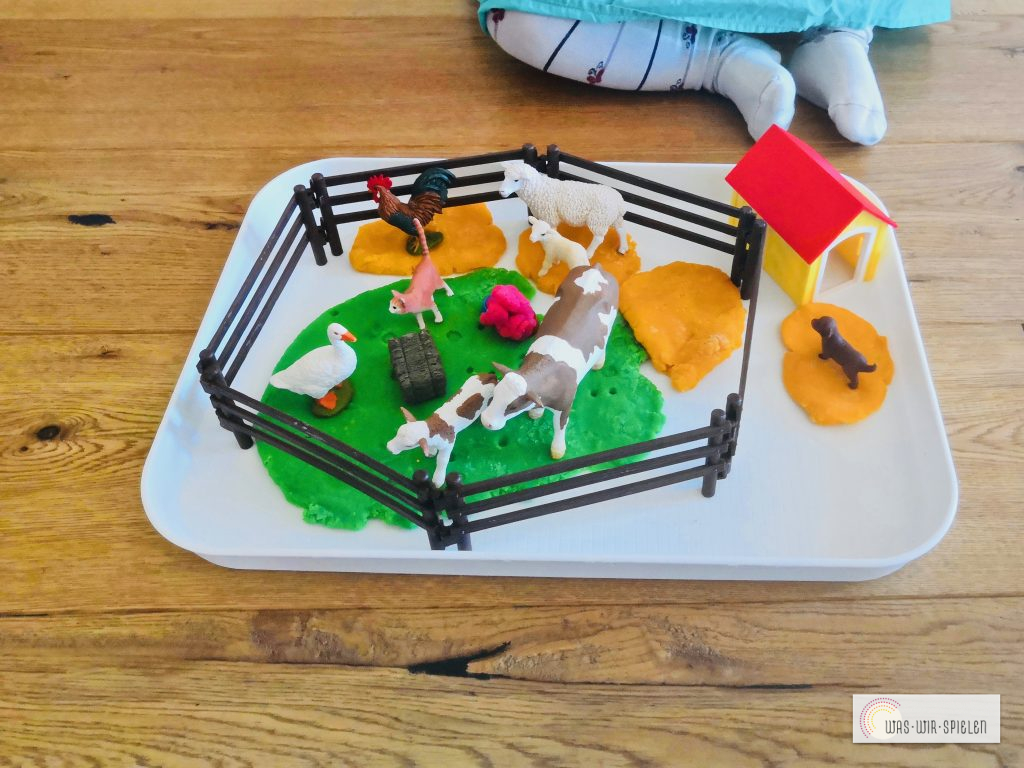 Bauernhof - Knetspaß