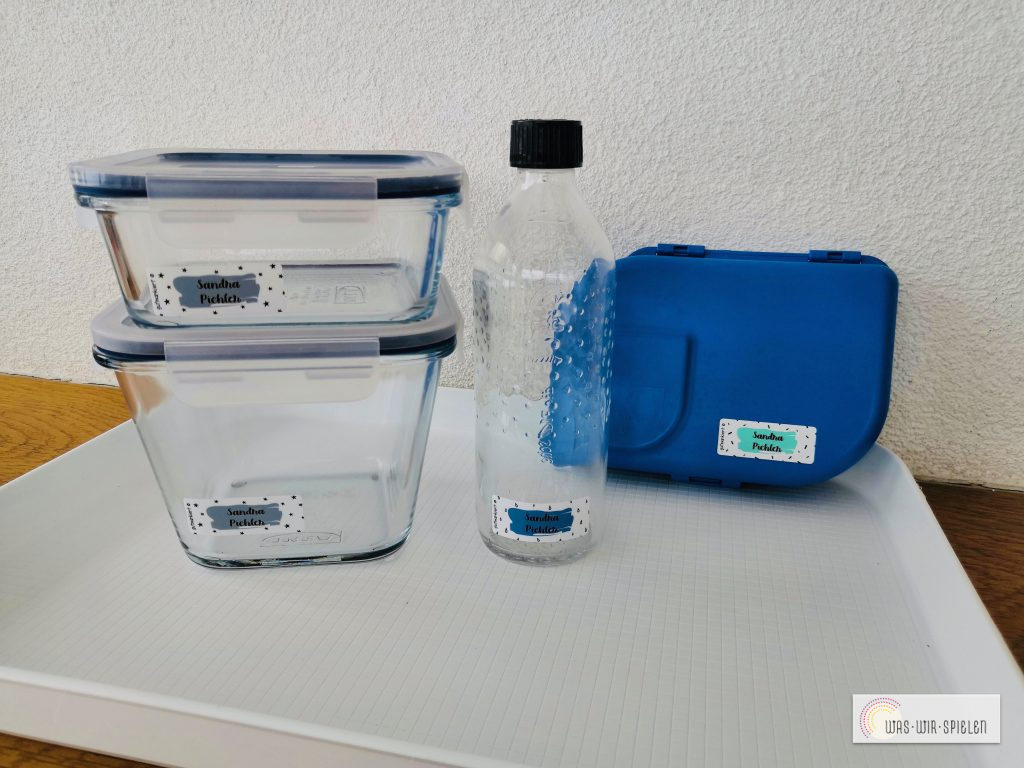 Spülmaschinenfeste Etiketten