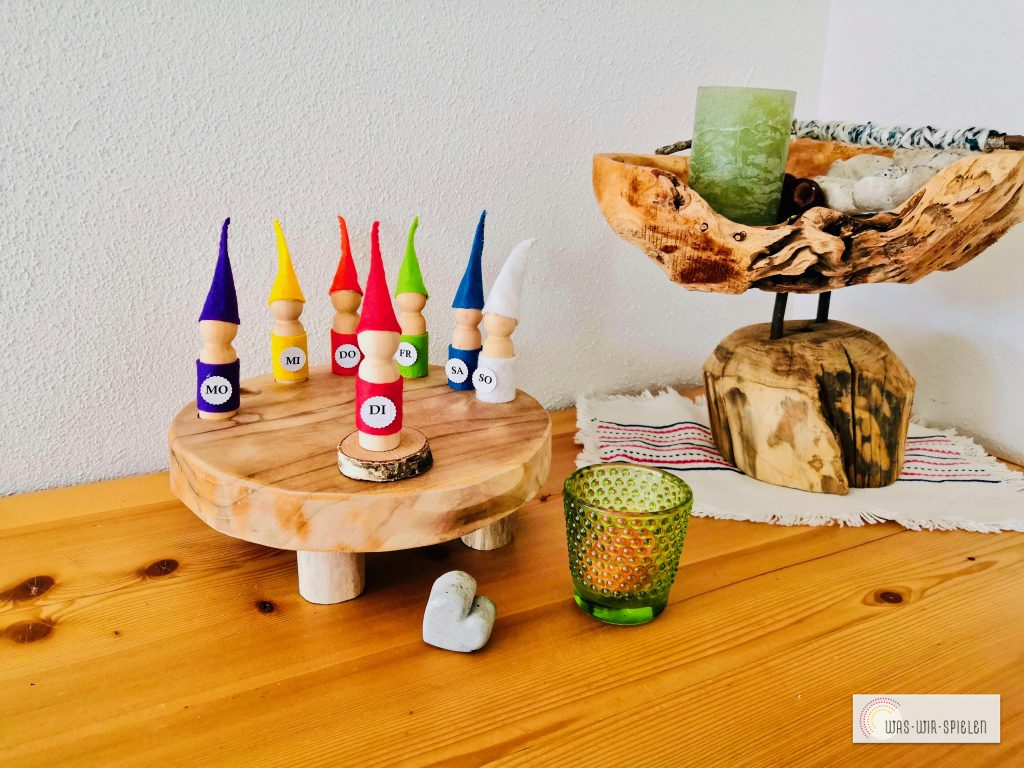 Wochenkalender angelehnt an Waldorf