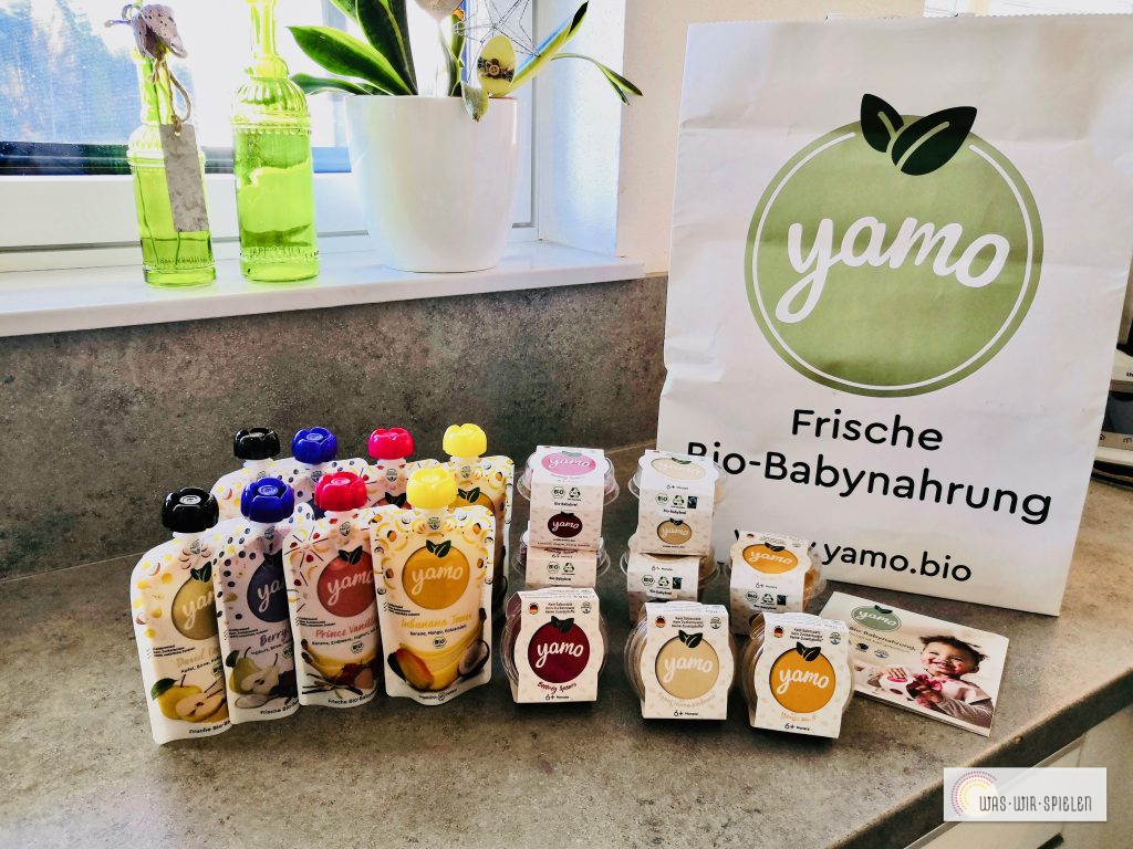 Eine 16er - Box mit Yamo Produkten