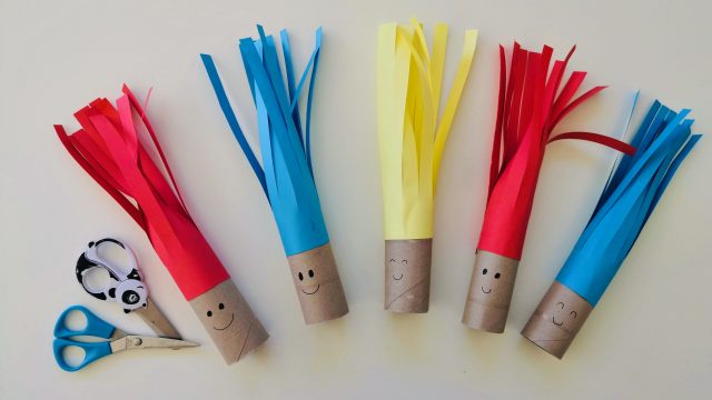 3 Spiel- und Bastelideen mit Klopapierrollen