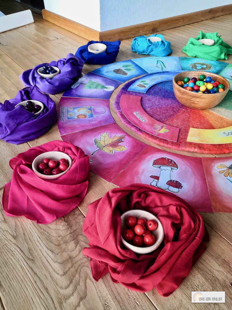 Der Jahreskreis kann immer wieder unterschiedlich aufgelegt werden