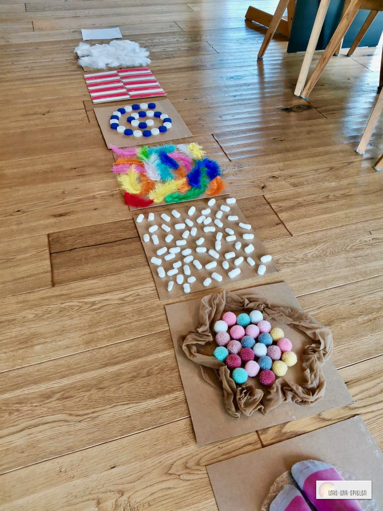 Der fertige Weg kann entlangbalanciert werden