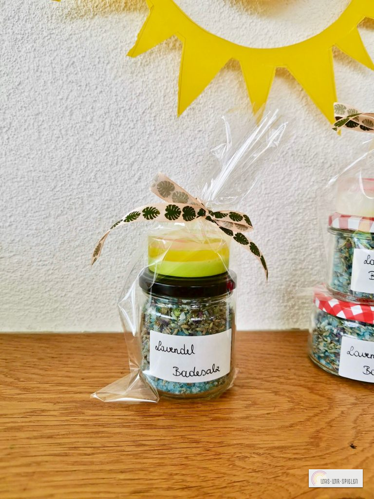 Unsere Geschenke - Lavendel Badesalz und Seifen