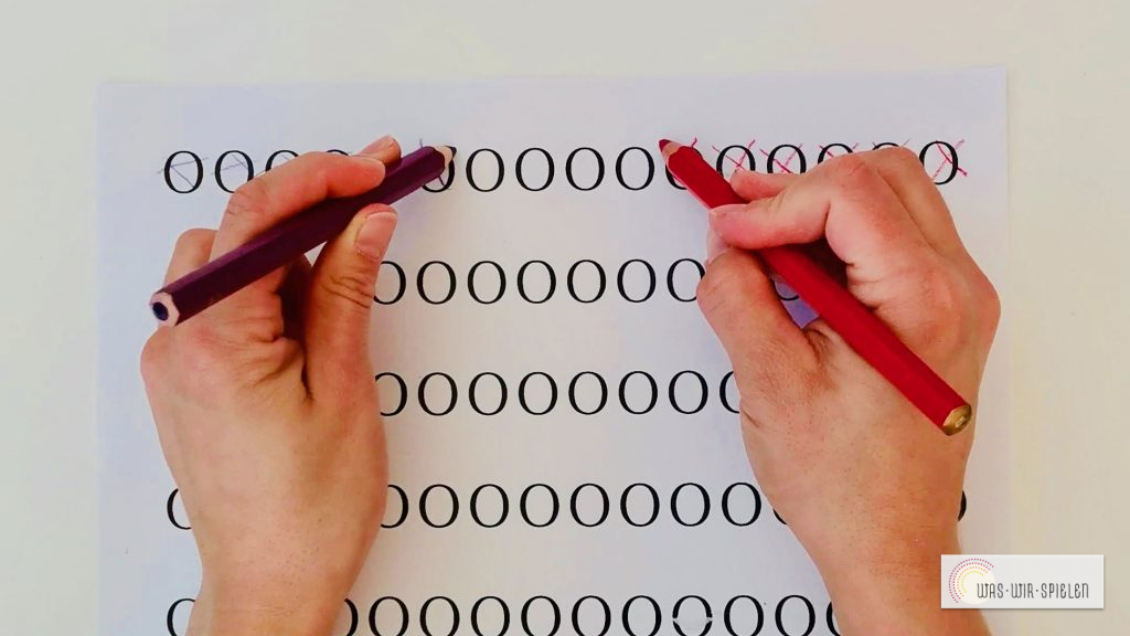 eine einfache und lustige Übung zum Training des Gehirns