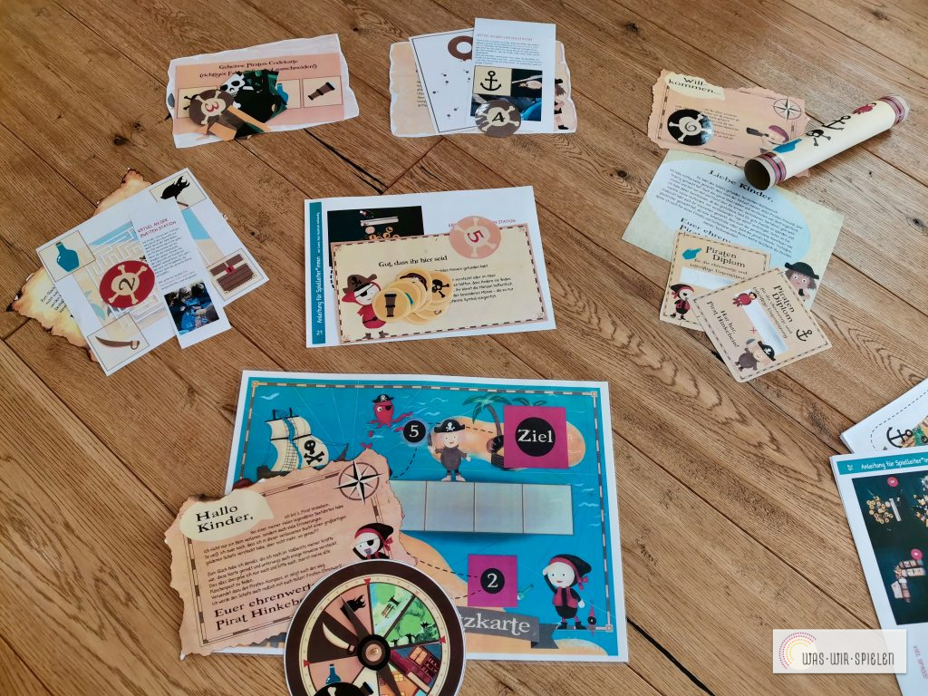 Die Materialien sind rasch vorbereitet