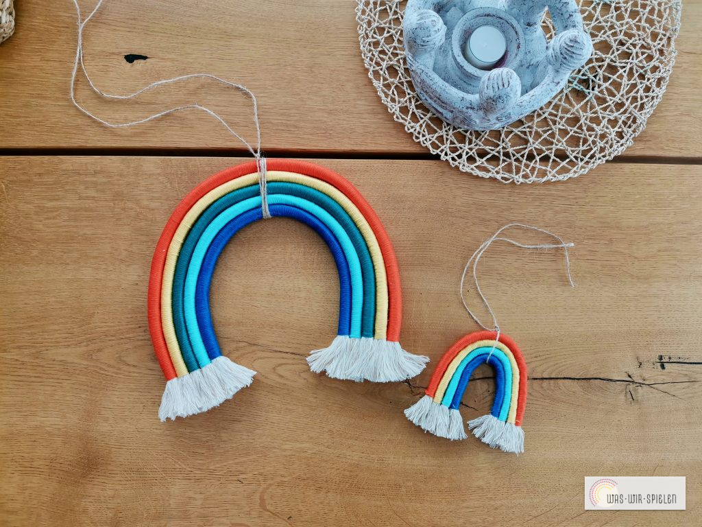 Makramee Regenbogen