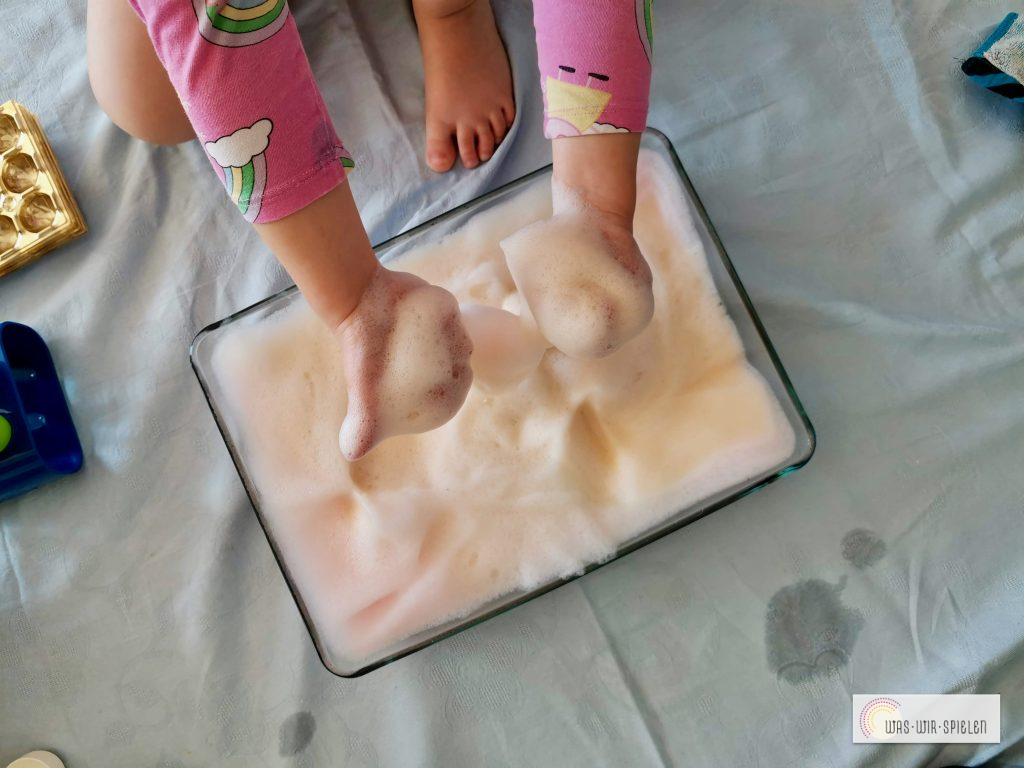 ein tolles sensorisches Erlebnis für Kinder