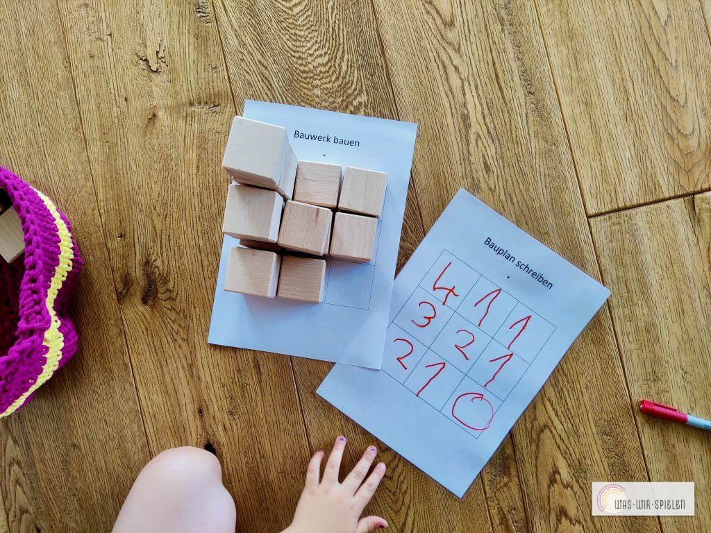 Der Bauplan ist fertig