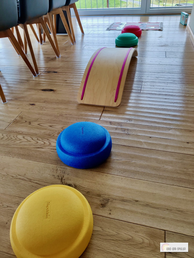 Parcours in der Wohnung