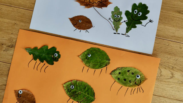 Kinderleichte Herbstbastelleien – 3 kunterbunte Ideen