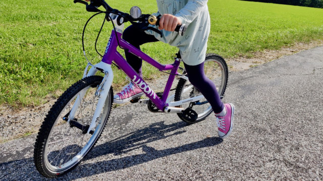 Mit dem WOOM Bike Kinderfahrrad on tour