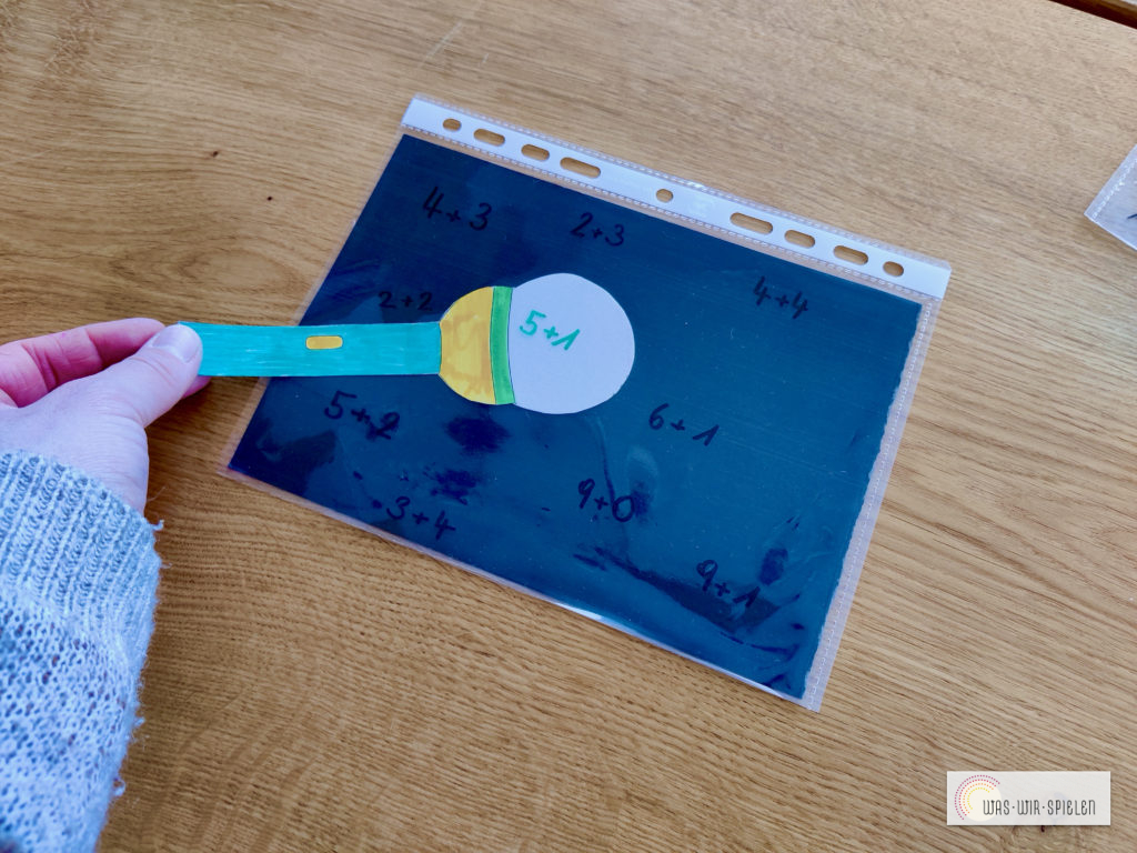 Taschenlampentrick - Lern- und Suchspiel