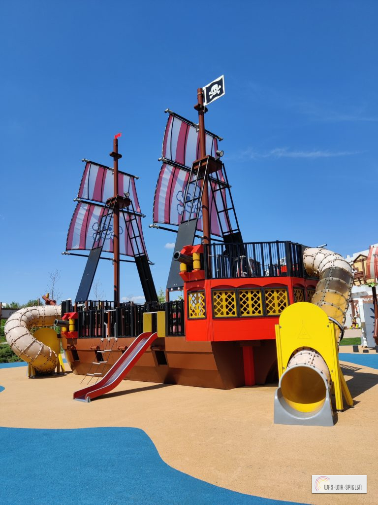 Spielplatz beim Pirateninsel Hotel