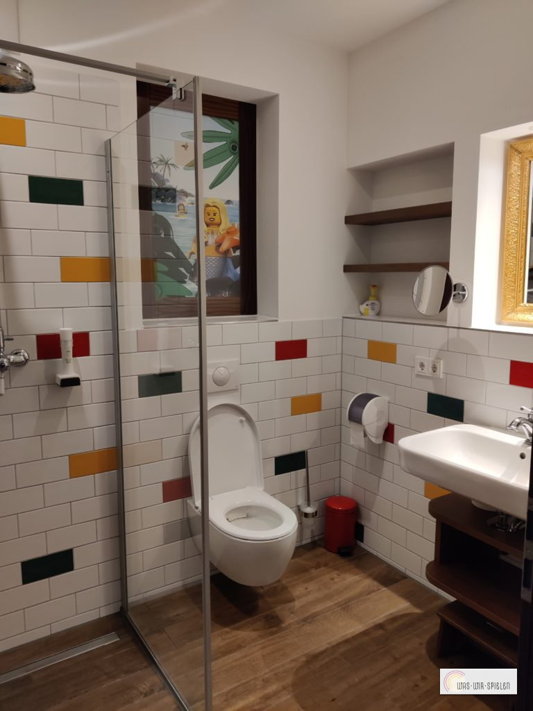 WC und Dusche