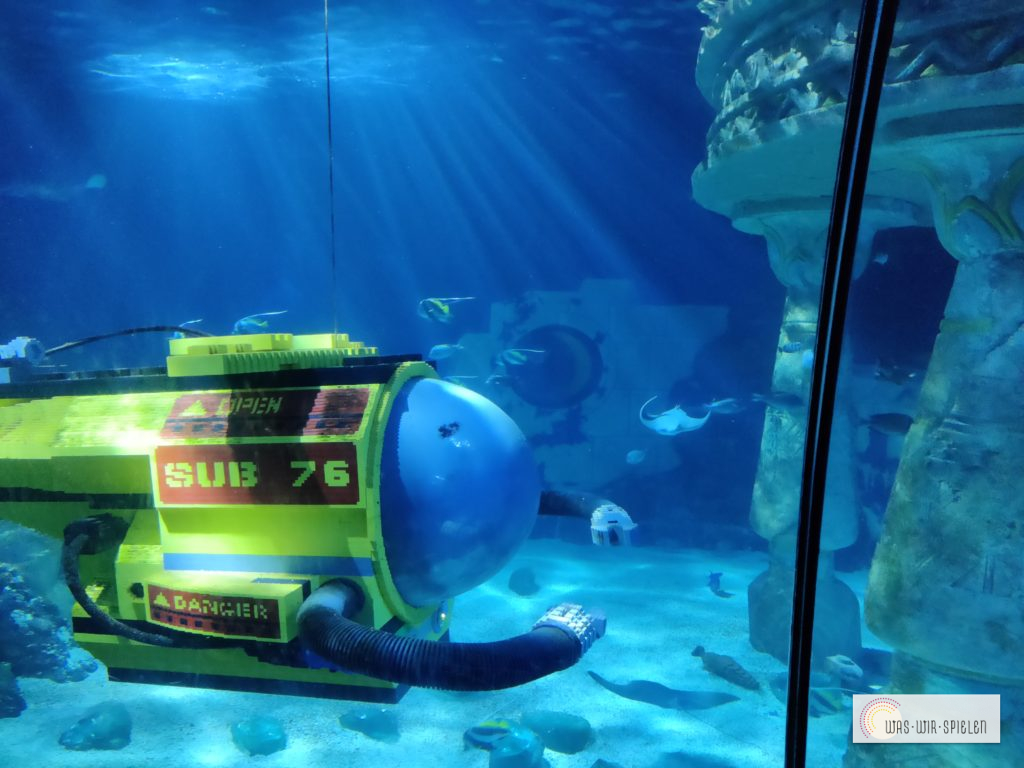 Coole LEGO Figuren unter Wasser