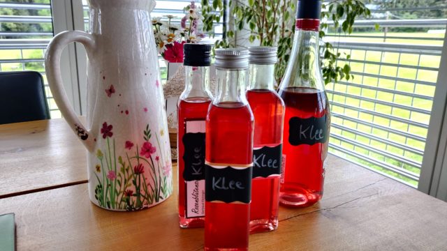 Sirup von der Wiese – leckerer Rotklee – Sirup