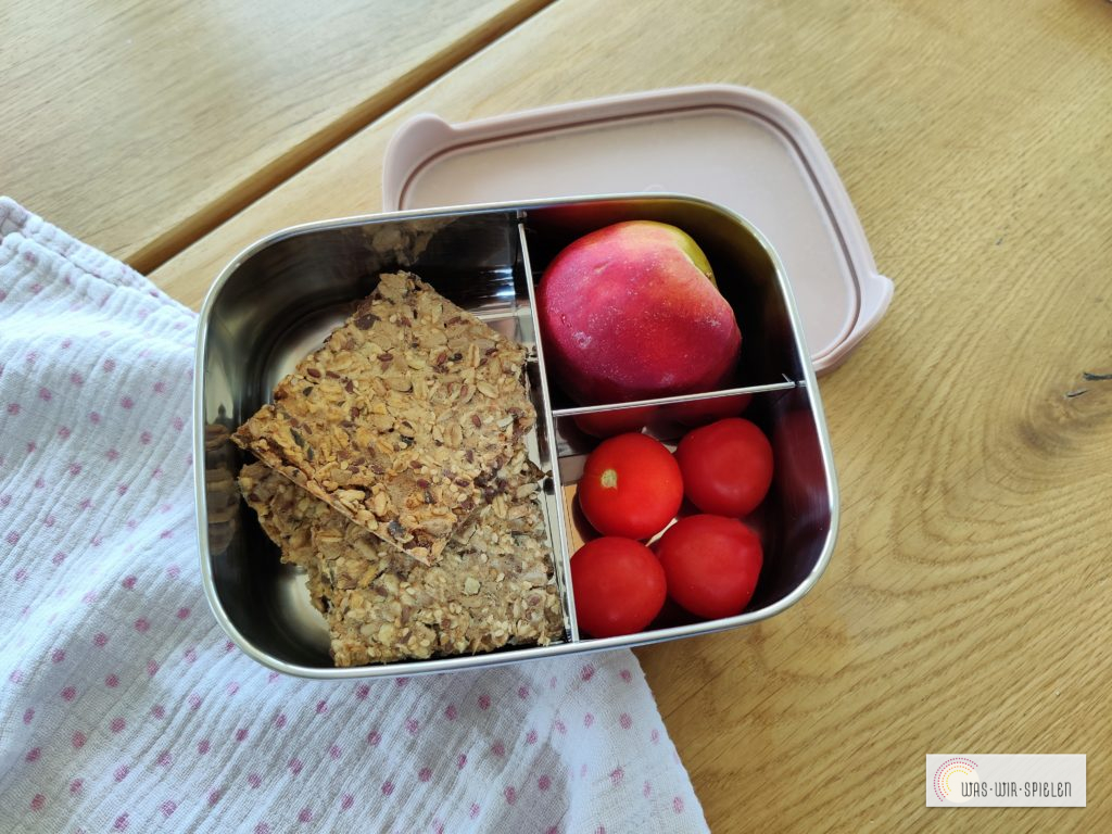 Knäckebrot in der Brotdose