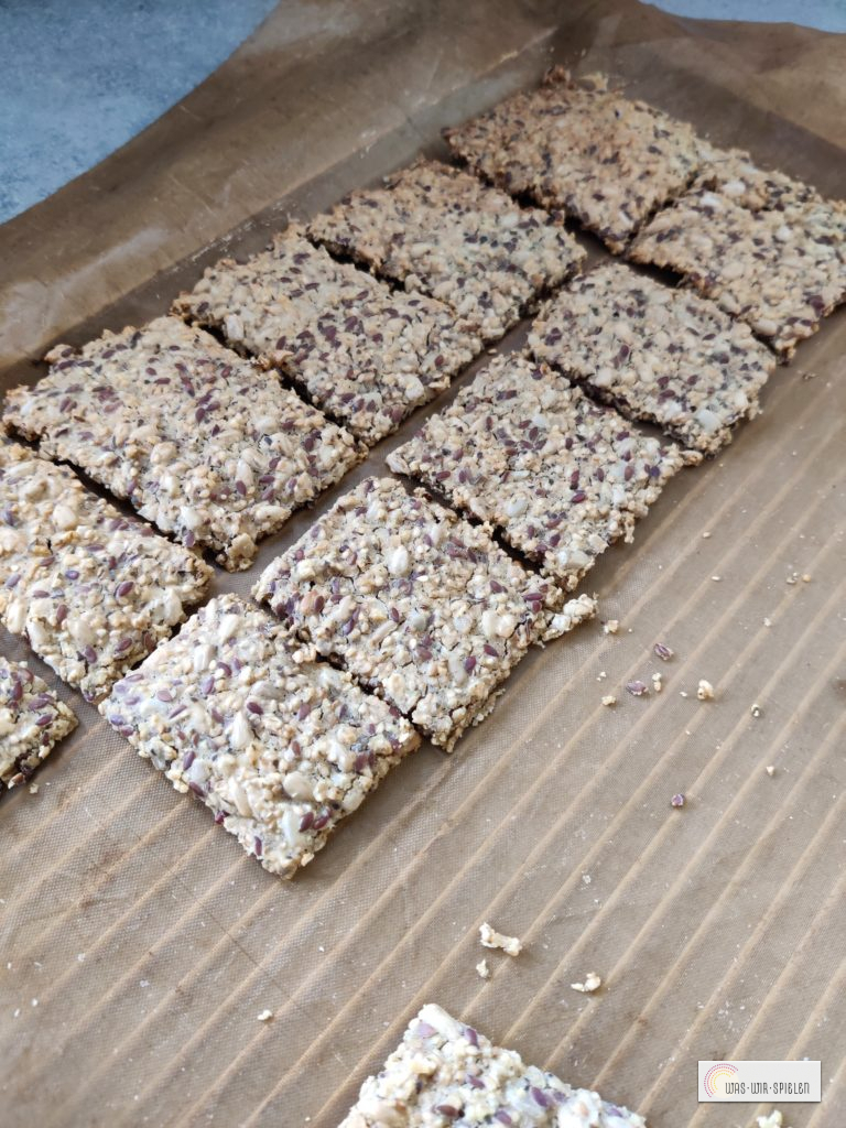 Das fertige Knäckebrot