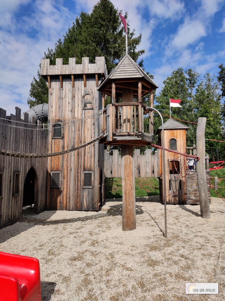 Klettern in der Burg