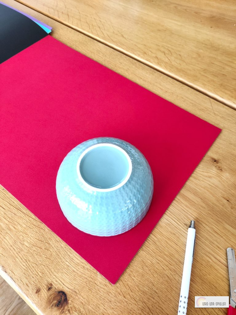 Eine Müslischüssel als Vorlage