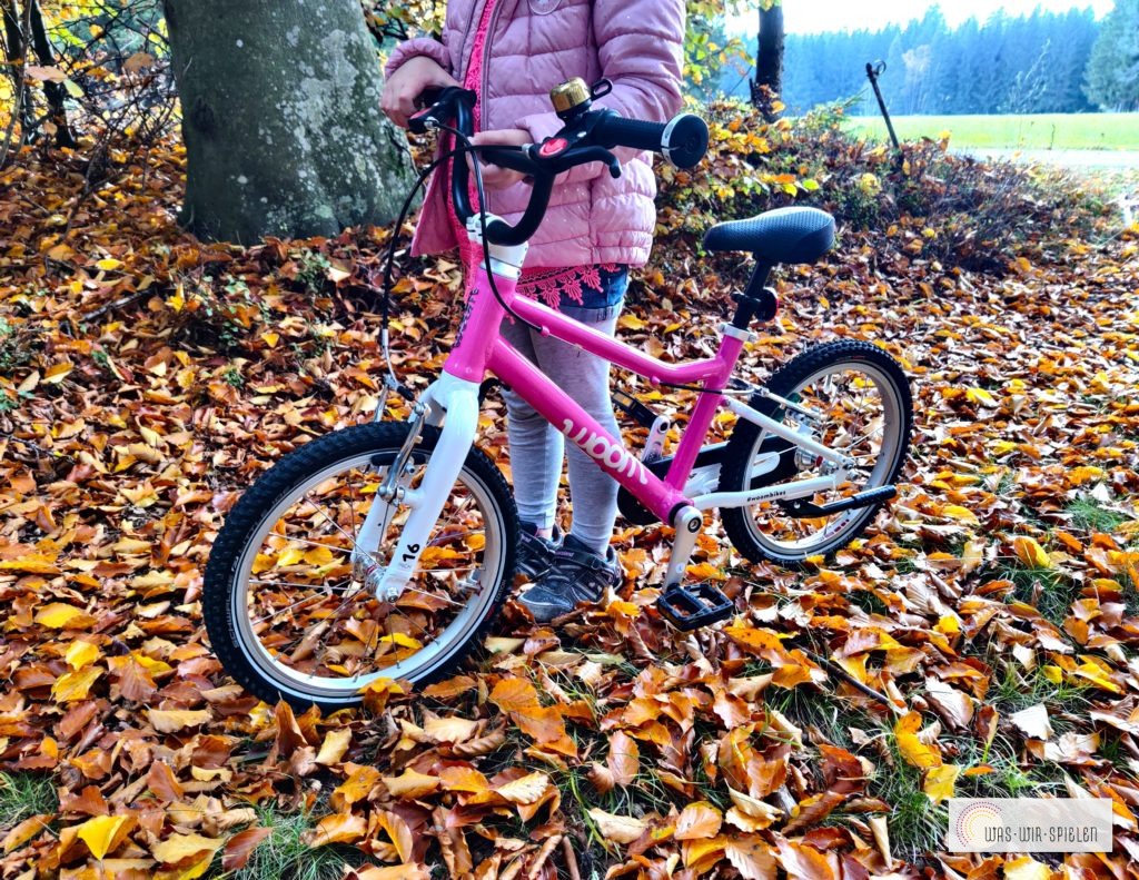 woom bike in der POWER PINK Edition