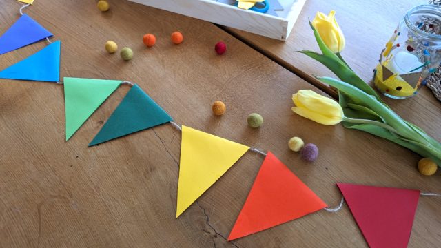 Kunterbunte Eyecatcher – Regenbogen – Girlanden