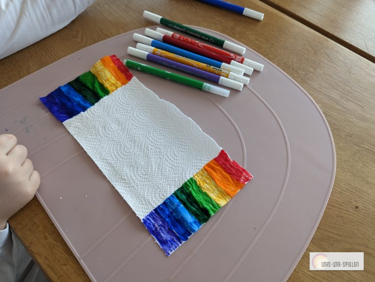 Der Wachsende Regenbogen - Experiment Für Kinder - Waswirspielen.com