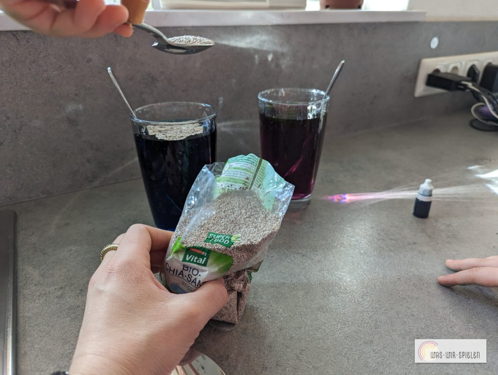 Chia Samen quellen lassen