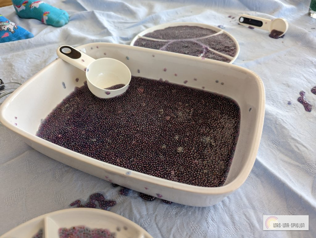 Schleim ist fertig und kann bespielt werden