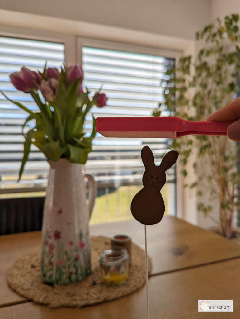 fliegendes Häschen - magisches Experiment