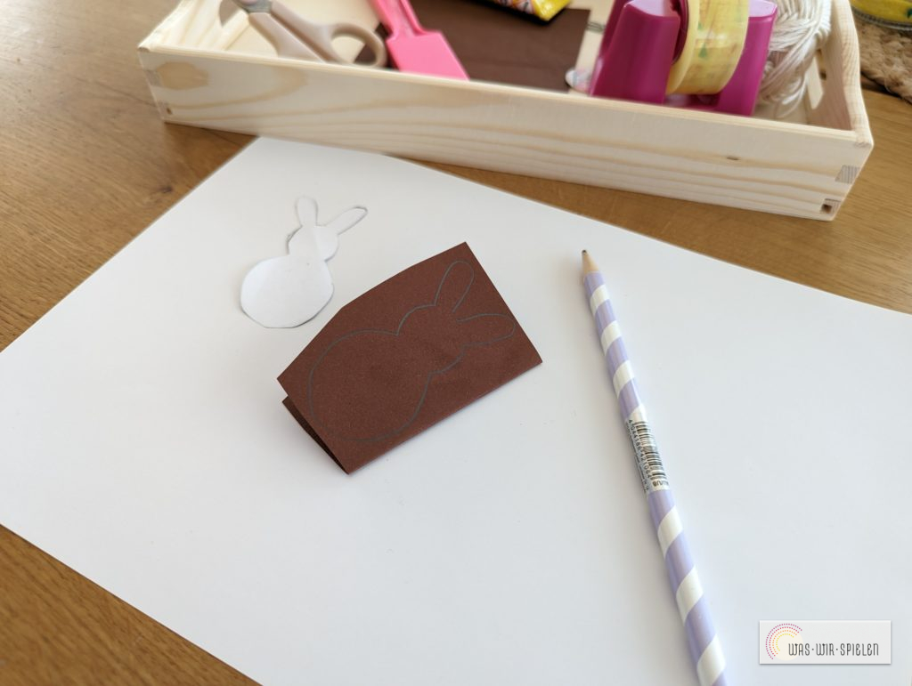 Häschen ausschneiden