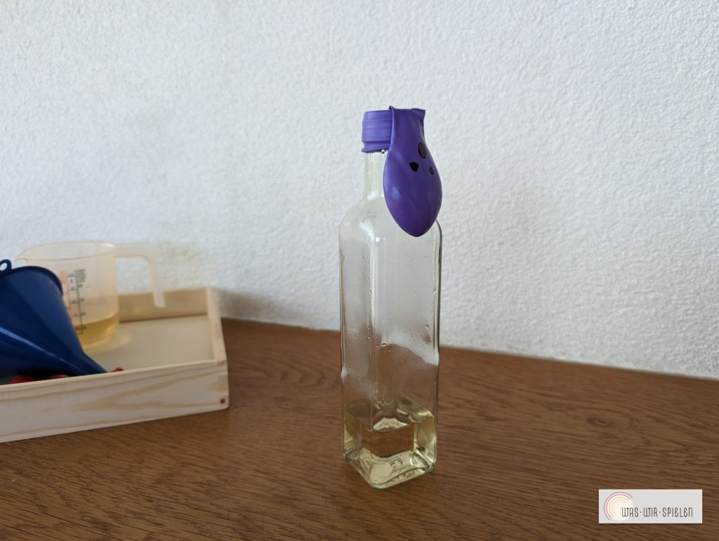 Luftballon überstülpen