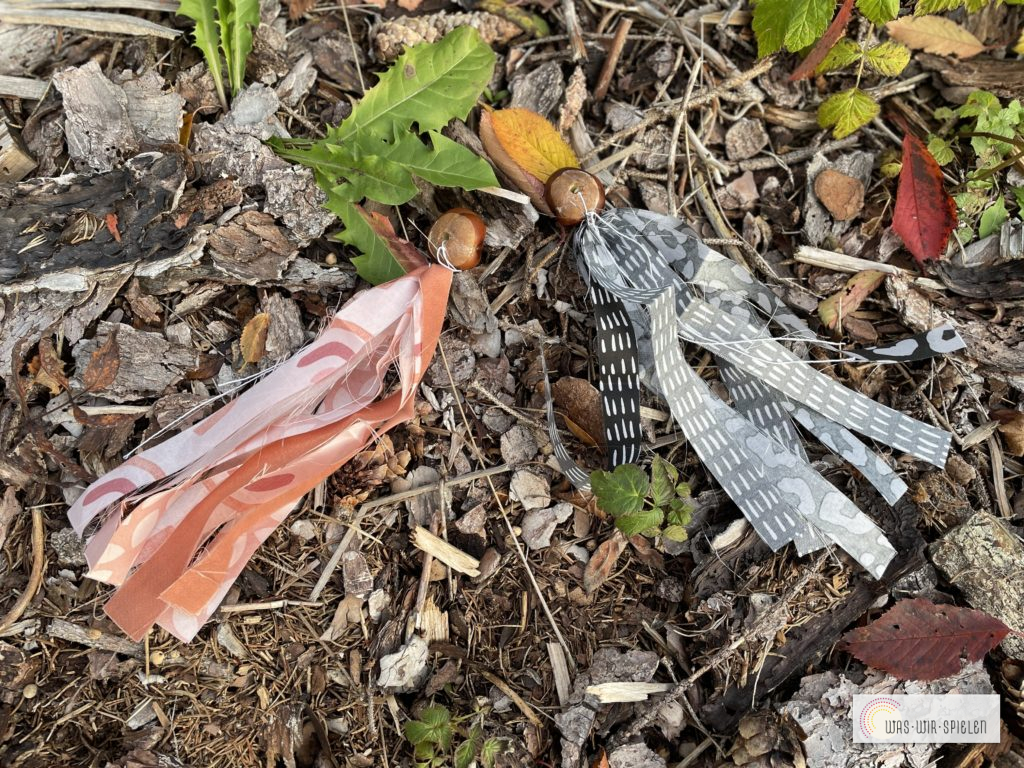 Unsere fertigen Kastanienwerfer