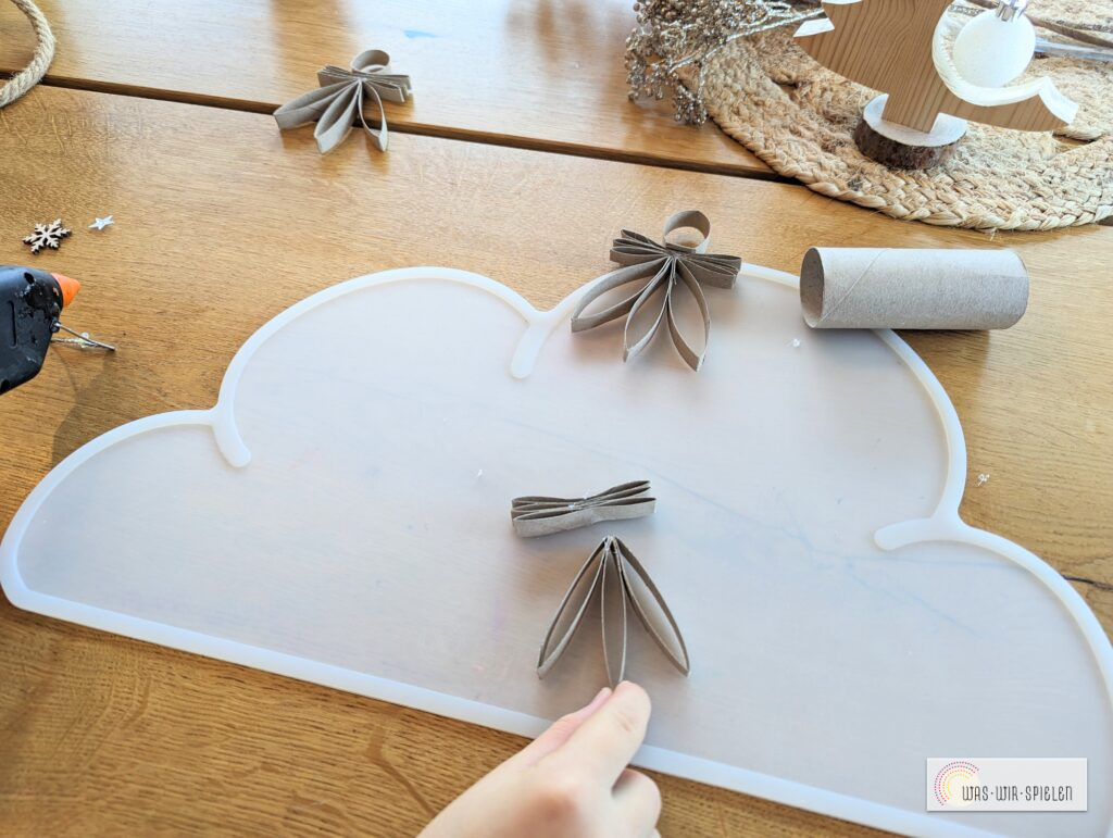 Körper des Engels ist fertig