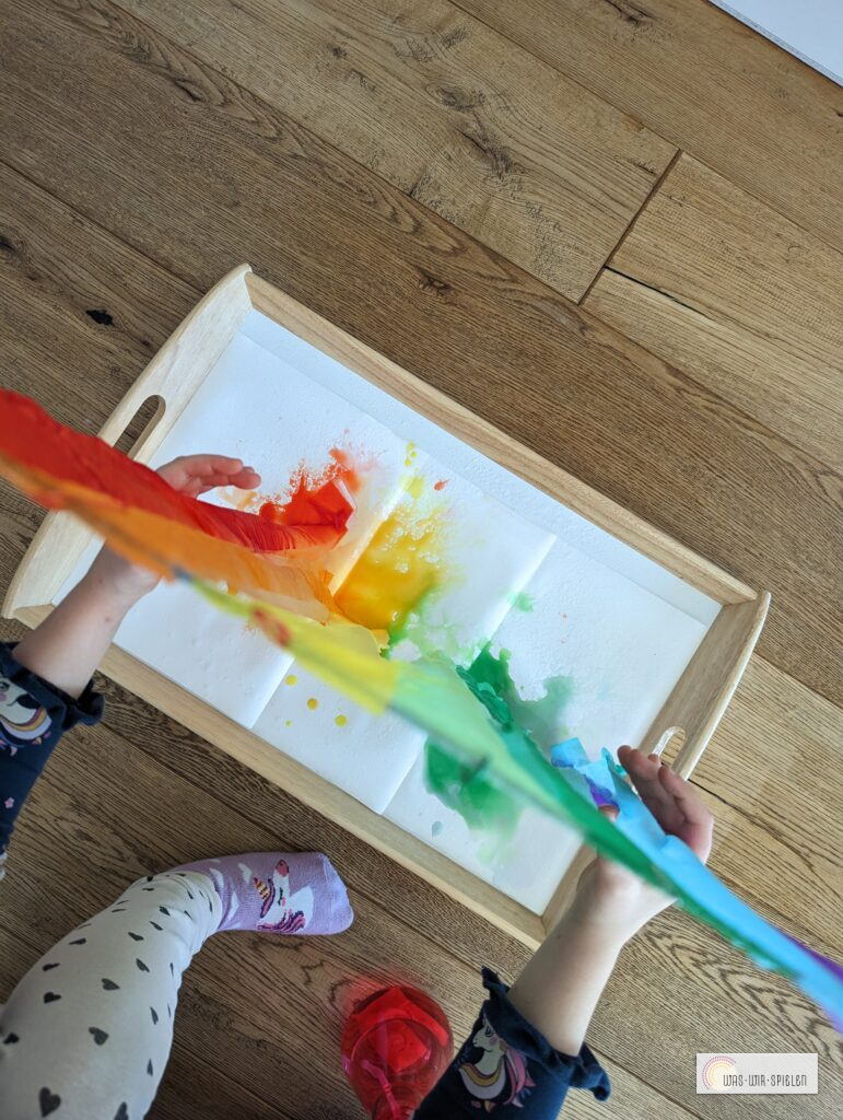 Regenbogen - Kunstwerke entstehen