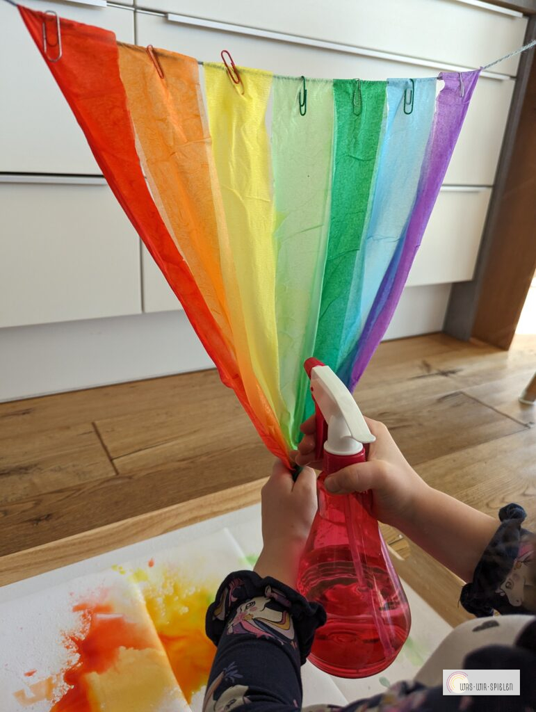 Experimentieren mit Farben