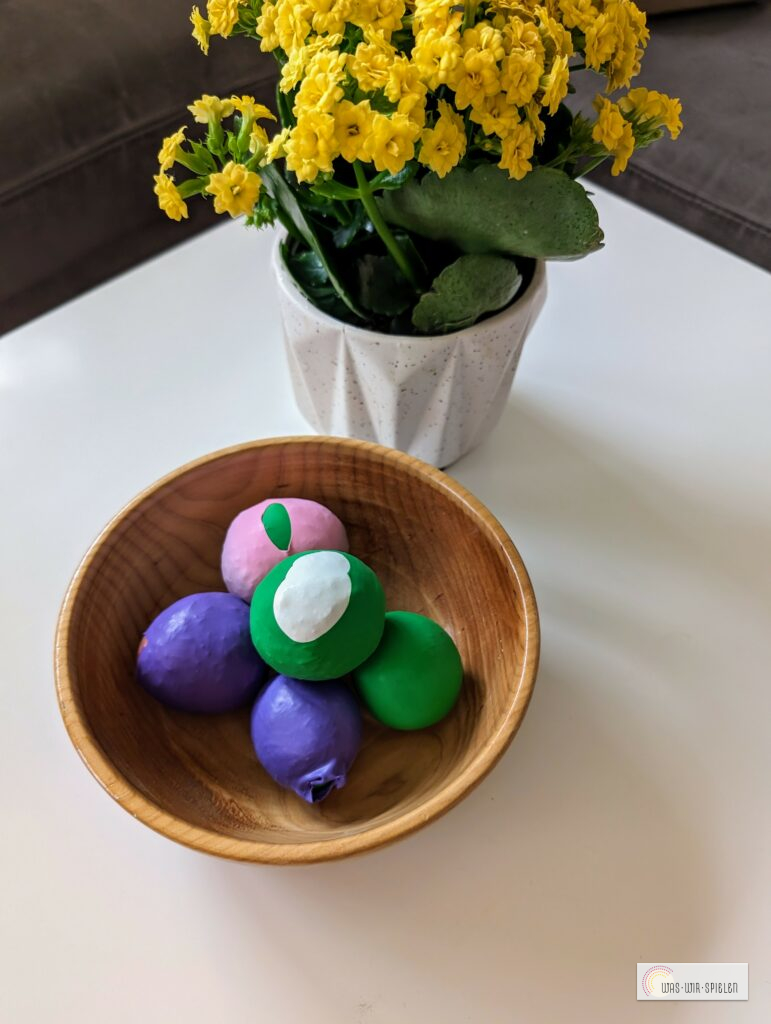 Stressbälle aus Reis und Luftballons