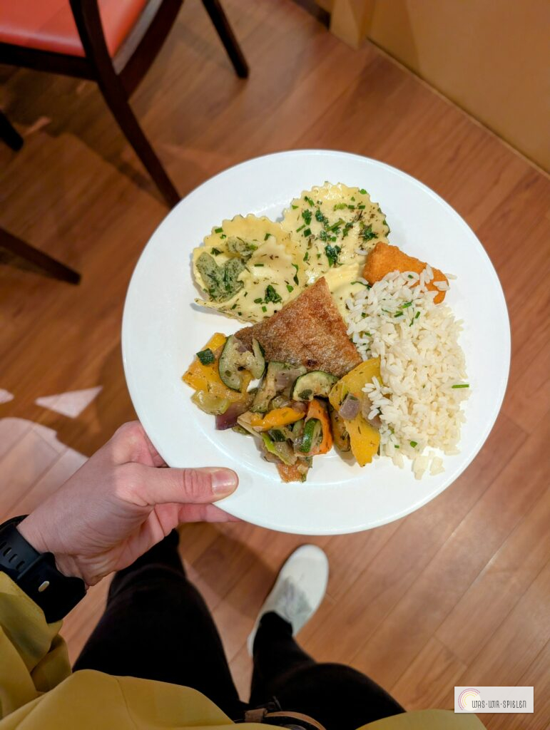 reichhaltiges Buffet