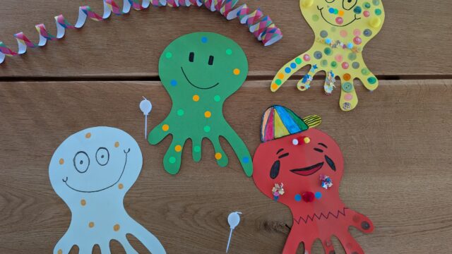 Kreativprojek – Fröhliche Quallen basteln