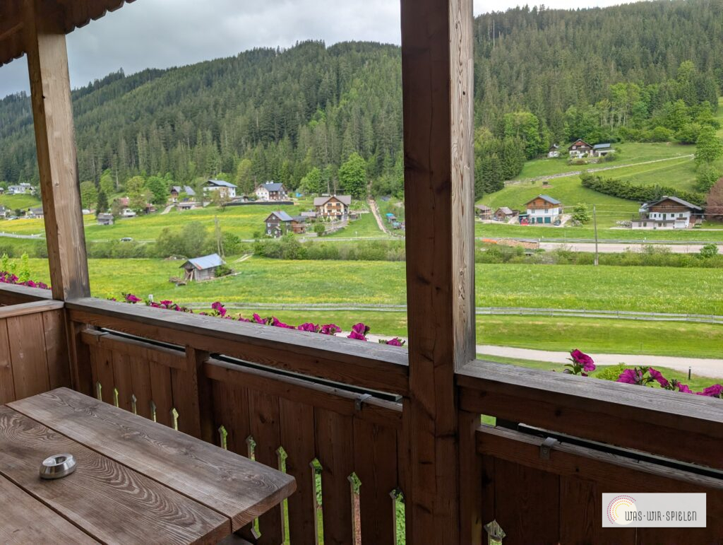 Balkon und wunderschöne Aussicht